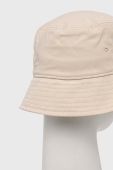 Бавовняний капелюх BOSS колір бежевий з бавовни