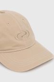 Бавовняна бейсболка R?sum? колір бежевий однотонна