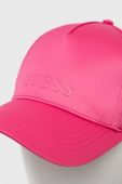 Кепка Guess колір рожевий однотонна (3187903)