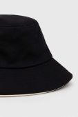 Бавовняний капелюх Twinset колір чорний з бавовни