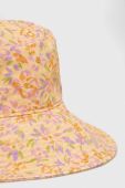 Бавовняний капелюх Billabong колір помаранчевий з бавовни