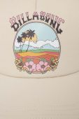 Кепка Billabong колір бежевий з принтом Кепка Billabong колір бежевий з принтом