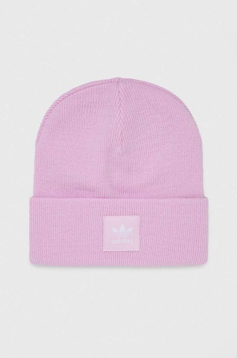 Шапка adidas Originals колір рожевий