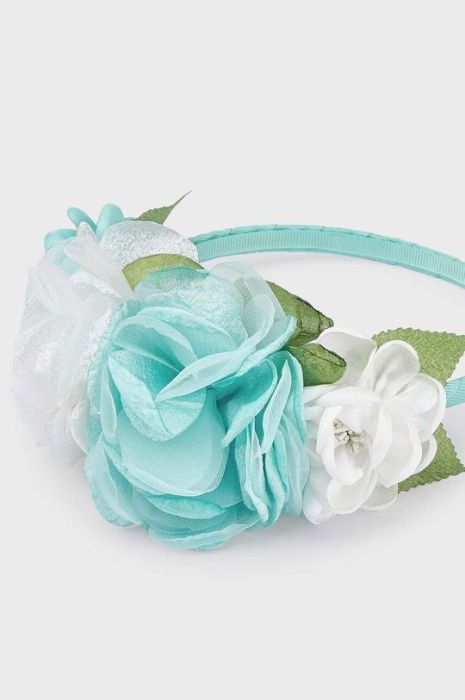 Дитяча гумка для волосся Mayoral колір бірюзовий (3090686) Дитяча гумка для волосся Mayoral колір бірюзовий (3090686)