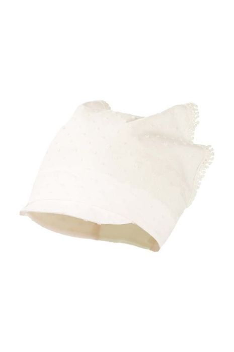 Дитяча бавовняна шапка Jamiks ELSE колір бежевий Дитяча бавовняна шапка Jamiks ELSE колір бежевий