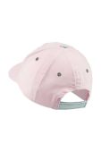 Дитяча бавовняна шапка Jamiks колір рожевий з аплікацією (3090720)