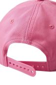 Дитяча бавовняна шапка Reima колір рожевий однотонна Дитяча бавовняна шапка Reima колір рожевий однотонна