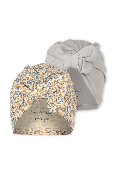 Дитяча шапка Konges Sl?jd 2-pack колір блакитний Дитяча шапка Konges Sl?jd 2-pack колір блакитний