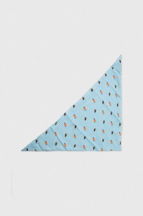 Дитяча хустка OVS колір блакитний Дитяча хустка OVS колір блакитний