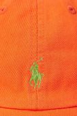 Дитяча бавовняна кепка Polo Ralph Lauren колір помаранчевий однотонна (3043943) Дитяча бавовняна кепка Polo Ralph Lauren колір помаранчевий однотонна (3043943)