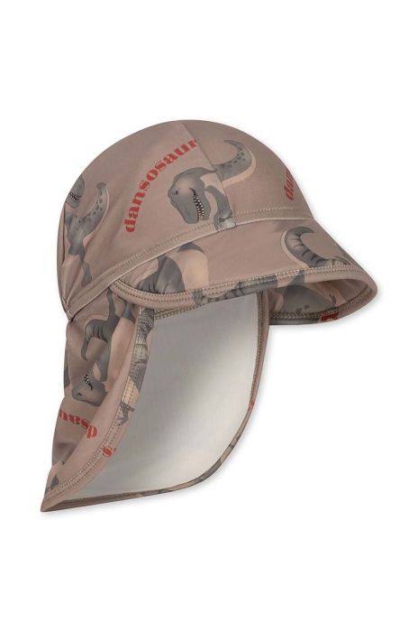 Дитяча кепка Konges Sl?jd колір коричневий Дитяча кепка Konges Sl?jd колір коричневий