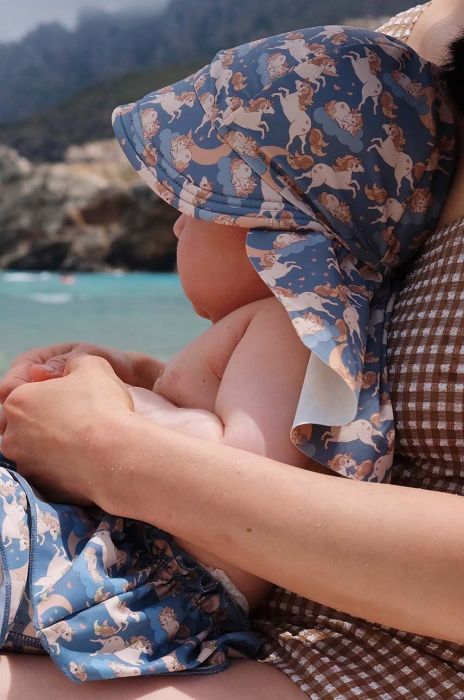 Дитячий капелюх Konges Sl?jd колір блакитний (2995972) Дитячий капелюх Konges Sl?jd колір блакитний (2995972)