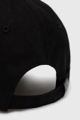 Бавовняна бейсболка Armani Exchange колір чорний з принтом (3030696) Бавовняна бейсболка Armani Exchange колір чорний з принтом (3030696)