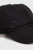 Кепка Trussardi колір чорний однотонна (3190768)