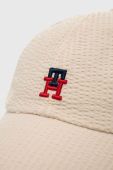 Кепка Tommy Hilfiger колір бежевий з аплікацією (2973960)