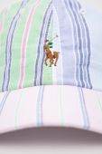 Бавовняна бейсболка Polo Ralph Lauren візерунок колір барвистий (3122497)