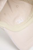 Бавовняна бейсболка United Colors of Benetton колір бежевий з аплікацією Бавовняна бейсболка United Colors of Benetton колір бежевий з аплікацією
