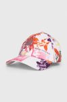 Бавовняна бейсболка Armani Exchange візерунок колір барвистий Бавовняна бейсболка Armani Exchange візерунок колір барвистий