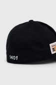 Бавовняна бейсболка DC колір чорний з аплікацією (3206895) Бавовняна бейсболка DC колір чорний з аплікацією (3206895)