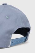 Бавовняна бейсболка Les Deux з аплікацією колір блакитний Бавовняна бейсболка Les Deux з аплікацією колір блакитний