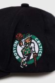 Кепка з домішкою вовни Mitchell&Ness BOSTON CELTICS колір чорний з аплікацією Кепка з домішкою вовни Mitchell&Ness BOSTON CELTICS колір чорний з аплікацією