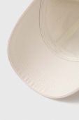 Бавовняна бейсболка Joop! колір бежевий з принтом