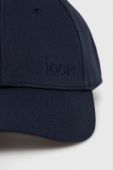 Бавовняна бейсболка Joop! колір синій з принтом Бавовняна бейсболка Joop! колір синій з принтом