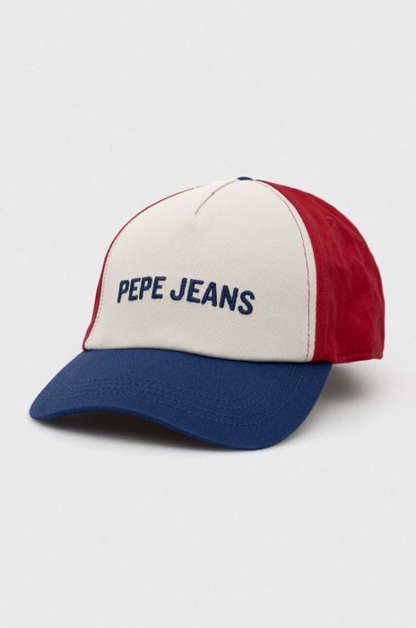 Кепка Pepe Jeans Whitehall візерунок колір барвистий Кепка Pepe Jeans Whitehall візерунок колір барвистий