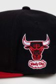 Кепка Mitchell&Ness Chicago Bulls колір чорний візерунок Кепка Mitchell&Ness Chicago Bulls колір чорний візерунок