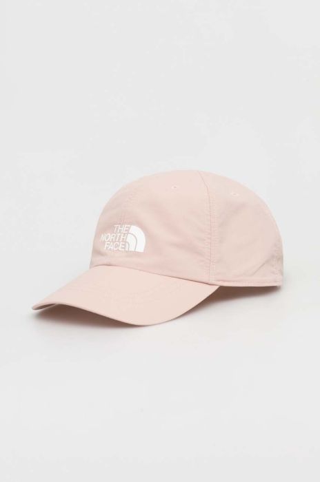 Кепка The North Face колір рожевий з принтом