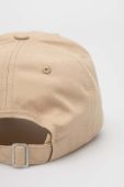Бавовняна бейсболка Fila колір бежевий з аплікацією (3018410)