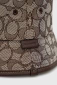 Капелюх Coach колір бежевий