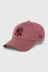 Кепка New Era колір бордовий меланж NEW YORK YANKEES 60348848.MRNWHI-MRNWHI Кепка New Era колір бордовий меланж NEW YORK YANKEES 60348848.MRNWHI-MRNWHI