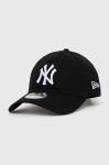 Бавовняна бейсболка New Era колір чорний з аплікацією NEW YORK YANKEES (3142591) Бавовняна бейсболка New Era колір чорний з аплікацією NEW YORK YANKEES (3142591)