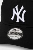 Бавовняна бейсболка New Era колір чорний з аплікацією NEW YORK YANKEES (3142591) Бавовняна бейсболка New Era колір чорний з аплікацією NEW YORK YANKEES (3142591)