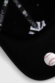 Бавовняна бейсболка New Era колір чорний з аплікацією NEW YORK YANKEES (3142591) Бавовняна бейсболка New Era колір чорний з аплікацією NEW YORK YANKEES (3142591)