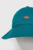 Бавовняний капелюх Dickies колір бірюзовий з бавовни
