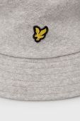 Капелюх Lyle & Scott колір сірий