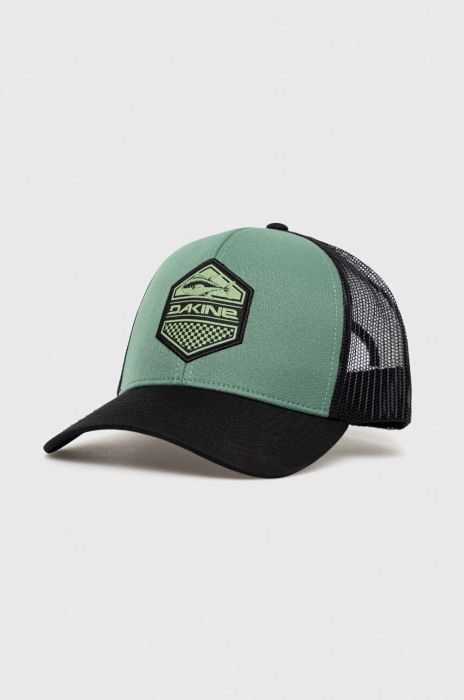 Кепка Dakine колір зелений візерунок Кепка Dakine колір зелений візерунок