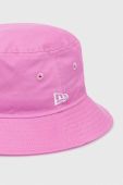 Бавовняний капелюх New Era колір рожевий з бавовни (3303715)