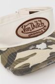 Бавовняний козирок Von Dutch візерунок колір барвистий Бавовняний козирок Von Dutch візерунок колір барвистий