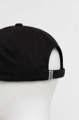 Бавовняна бейсболка Von Dutch колір чорний з аплікацією