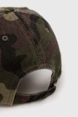 Бавовняна бейсболка American Needle Yosemite National Park колір зелений візерунок