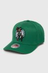 Кепка з домішкою вовни Mitchell&Ness Boson Celtics колір зелений з аплікацією Кепка з домішкою вовни Mitchell&Ness Boson Celtics колір зелений з аплікацією