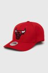 Кепка з домішкою вовни Mitchell&Ness Chicago Bulls колір червоний з аплікацією (3287298) Кепка з домішкою вовни Mitchell&Ness Chicago Bulls колір червоний з аплікацією (3287298)