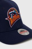 Кепка з домішкою вовни Mitchell&Ness Golden State Warriors колір синій з аплікацією