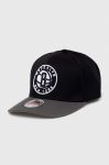 Кепка з домішкою вовни Mitchell&Ness Brooklyn Nets колір чорний з аплікацією (3289814) Кепка з домішкою вовни Mitchell&Ness Brooklyn Nets колір чорний з аплікацією (3289814)