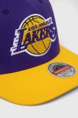 Кепка з домішкою вовни Mitchell&Ness Los Angeles Lakers колір фіолетовий з аплікацією (3287203)