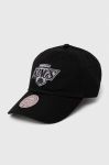 Бавовняна бейсболка Mitchell&Ness Los Angeles Kings колір чорний з аплікацією Бавовняна бейсболка Mitchell&Ness Los Angeles Kings колір чорний з аплікацією