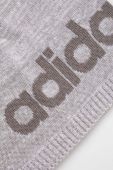 Шапка adidas колір сірий з тонкого трикотажу Шапка adidas колір сірий з тонкого трикотажу